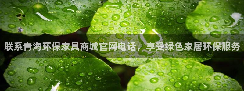 杏耀平台登陆测速：联系青海环保家具商城官网电话，享受绿色家居