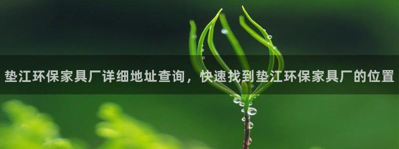 杏耀如何注册：垫江环保家具厂详细地址查询，快速找到垫江环保家